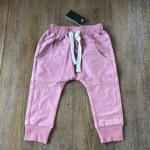 Pink Kids Jogger Pants
